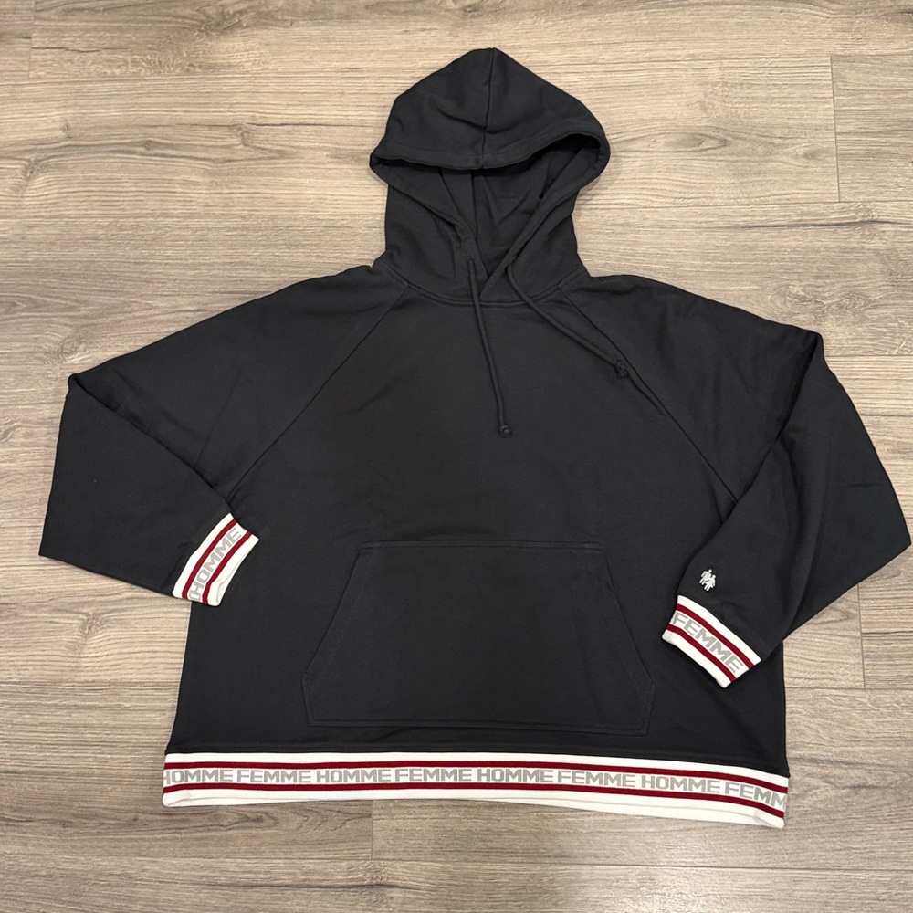 Homme + Femme Oversized Heavyweight Hoodie Sweatshirt Men’s Size Large